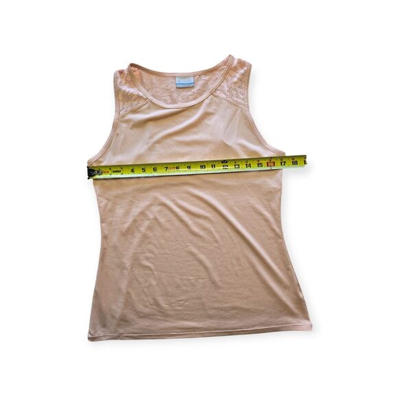 Columbia Women's Small Sleeveless Tank Top Tan - Picture 4 of 5